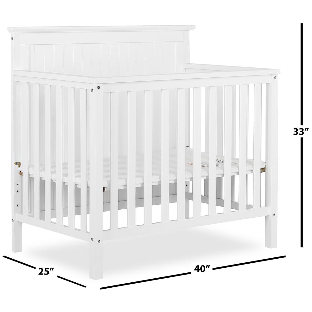 mini crib with mattress included