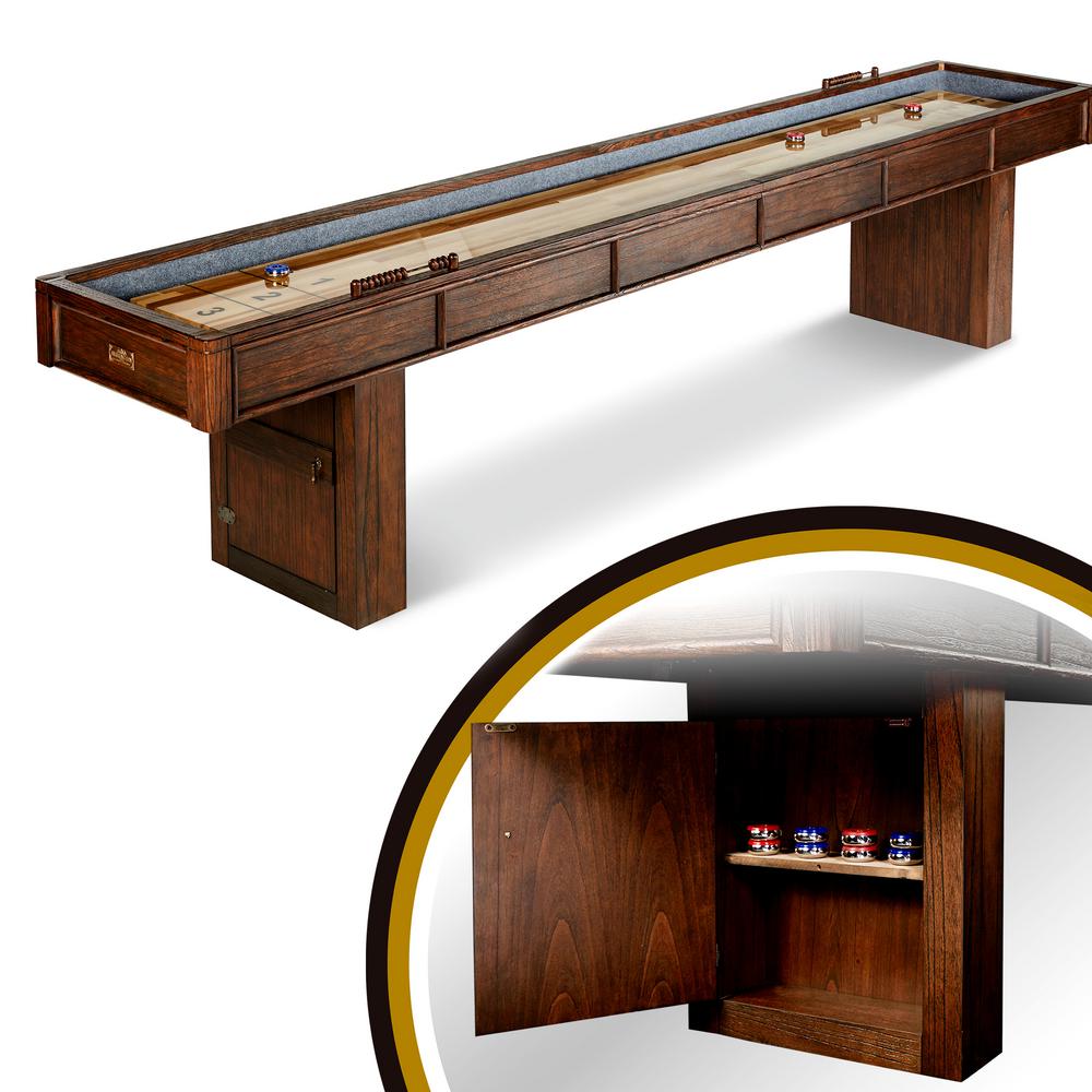 Barrington 12 Ft Webster Shuffleboard Table Arc144017b The Home Depot