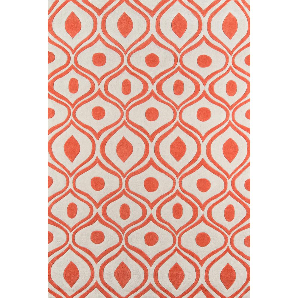 Momeni Ibiza Collection Orange 8 Ft X 10 Indoor Area Rug