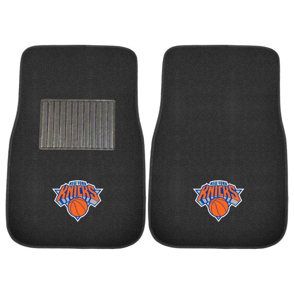 FANMATS NBA New York Knicks 18 in. x 30 in. Rubber Door Mat21959