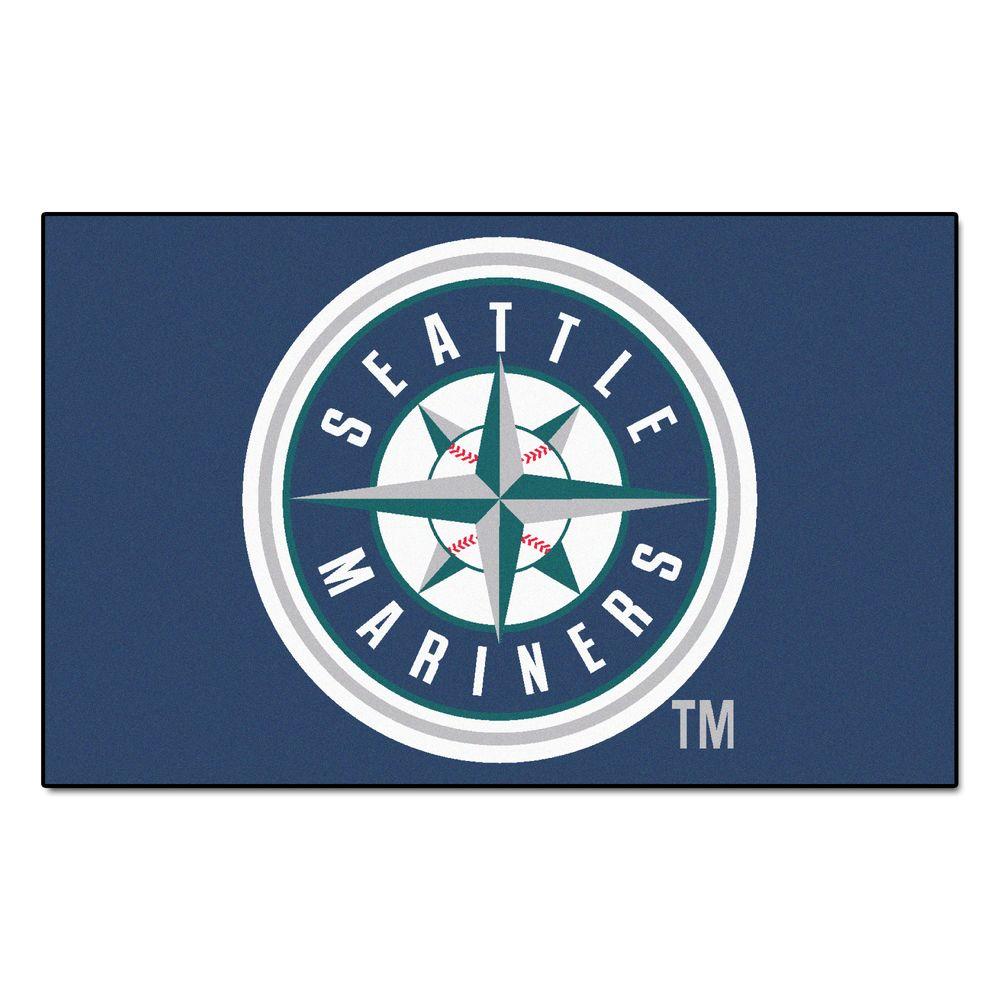 FANMATS Seattle Mariners 5 ft. x 8 ft. Ulti-Mat-6420 - The 