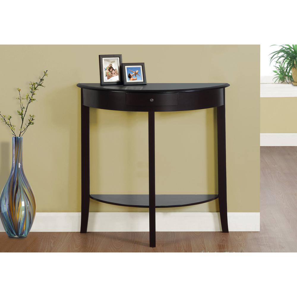 Dark Cherry Console Table