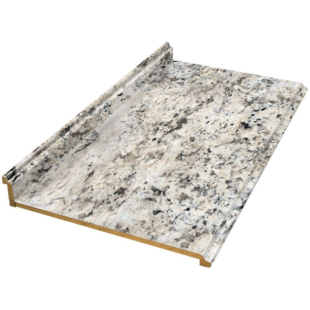 hampton bay white cascade countertop