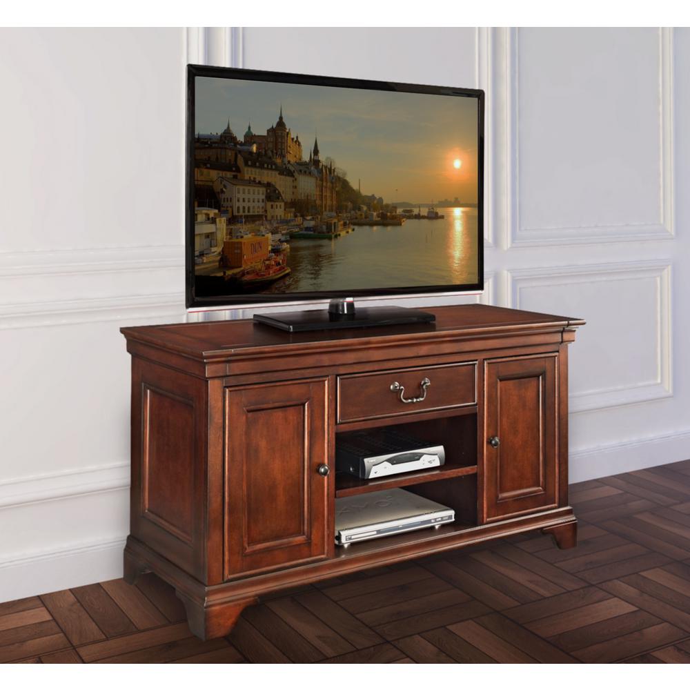 E Ready Belcourt Delmont Cherry Storage Entertainment Center Er Blc E Ready Belcourt Delmont Cherry Storage Entertainment Center Er Blc Etv48 D The Home Depot