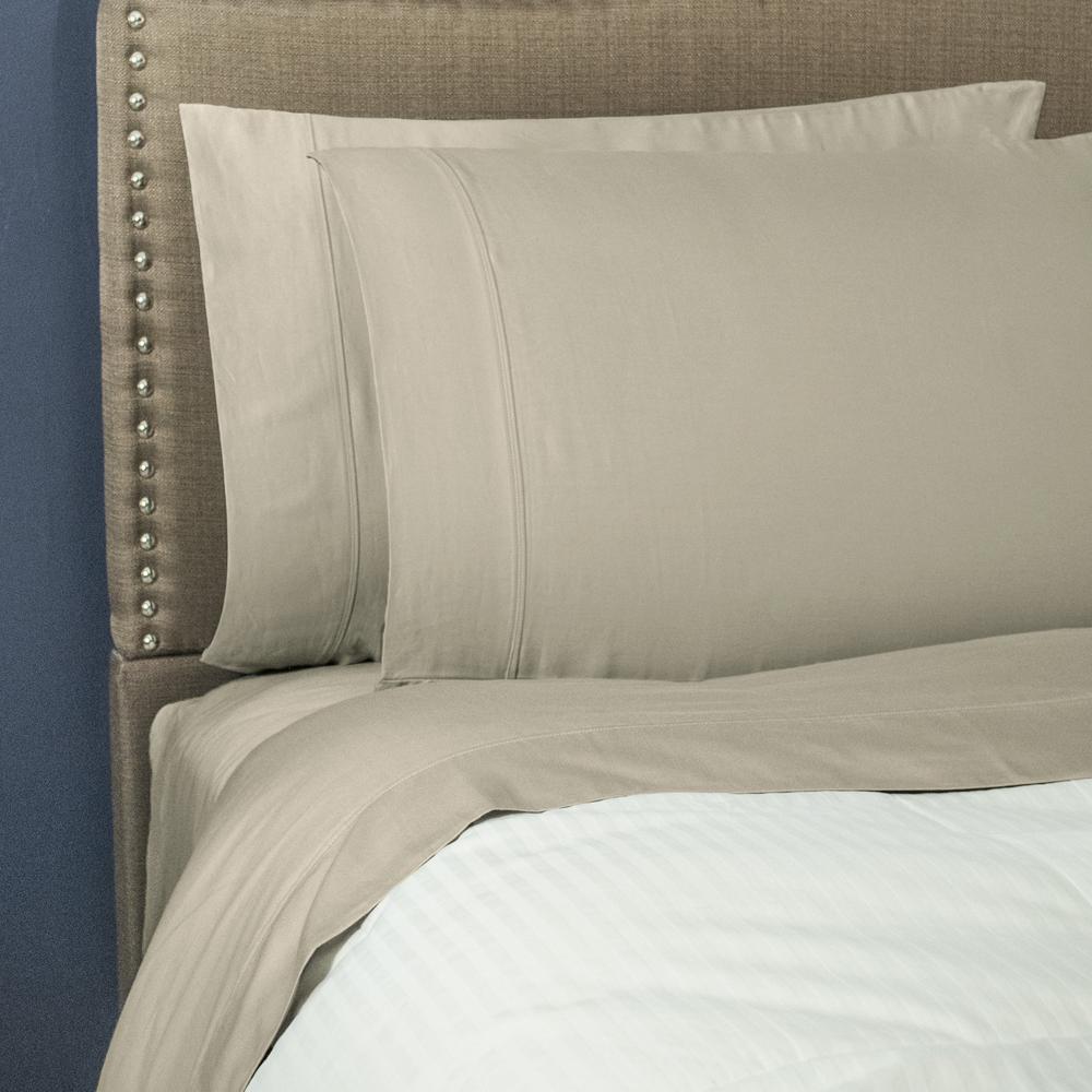 Nouvelle Home Lexington 400 Thread Count Linen Queen Sheet Set Nouvelle Home Lexington 400 Thread Count Linen Queen Sheet Set