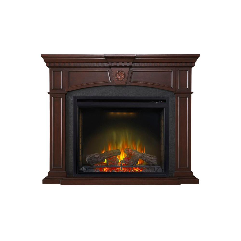 NAPOLEON Harlow 55 in. x 45.3 in. Mantel with 34 in. FireboxNEFP330114M The Home Depot