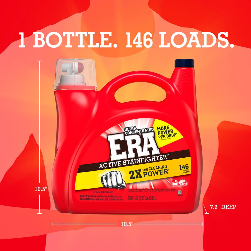 Ultra 2X 50 oz. Liquid Laundry Detergent 32 Loads StainFighting