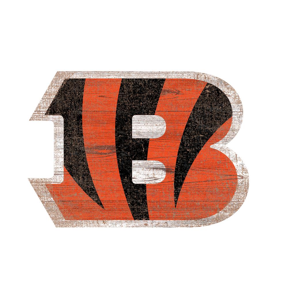 Adventure Furniture Nfl Indoor Cincinnati Bengals Distressed Logo Adventure Furniture Nfl Indoor Cincinnati Bengals Distressed Logo Cutout Wood Sign