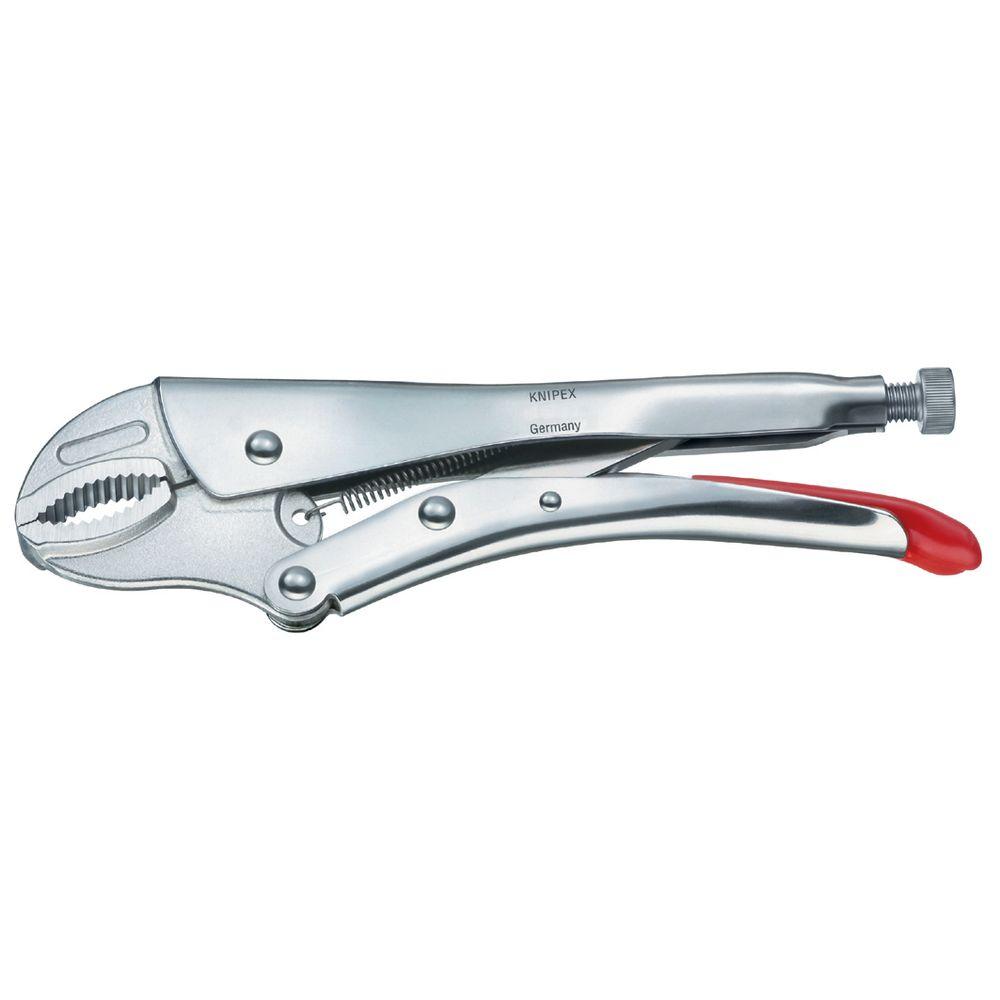 KNIPEX 7 in. Locking Pliers with Round Jaws41 04 180 The Home Depot