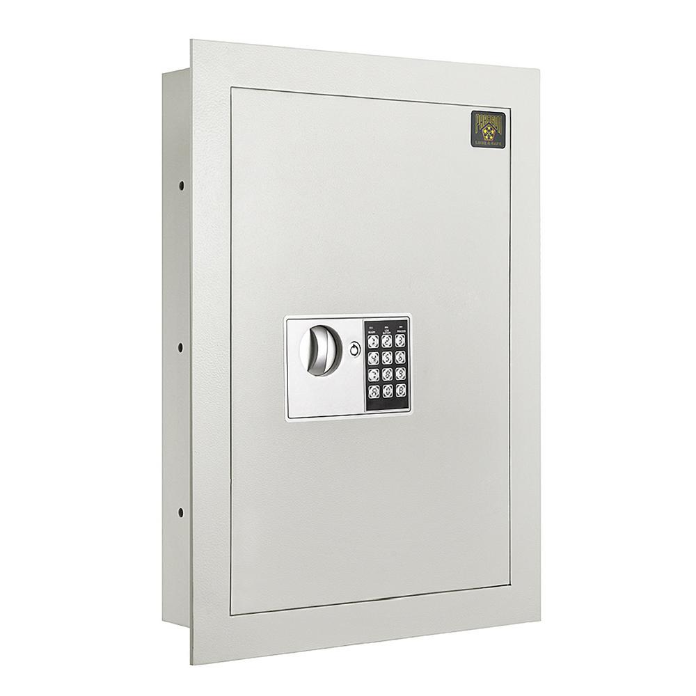 Paragon Flat Electronic Wall Hidden Safe 0.83 CF for Large Jewelry ...