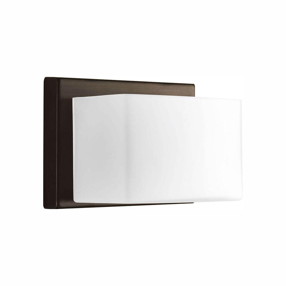 Progress Lighting Ace Collection 1 Light Antique Bronze Led Bath Ace Collection 1 Light Antique Bronze