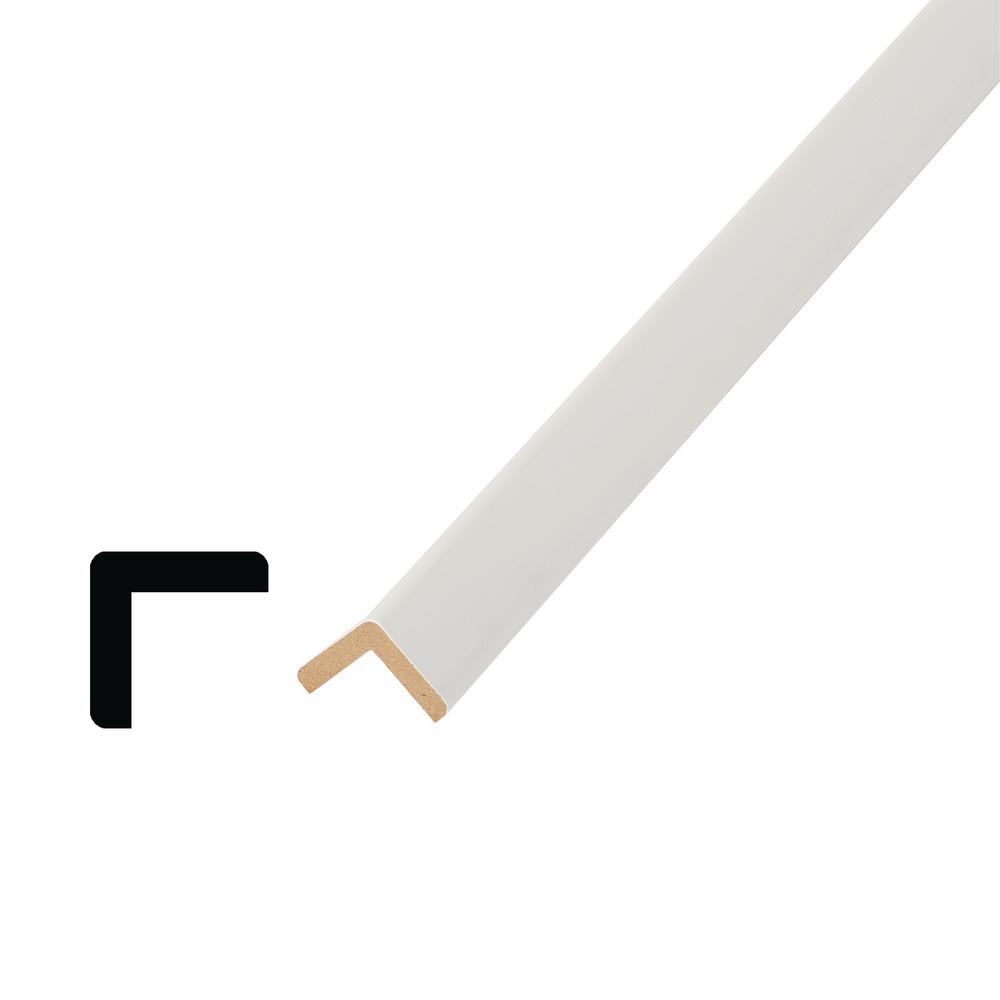 Finished Elegance WM 205 1 in. x 1 in. x 96 in. Painted MDF Outside