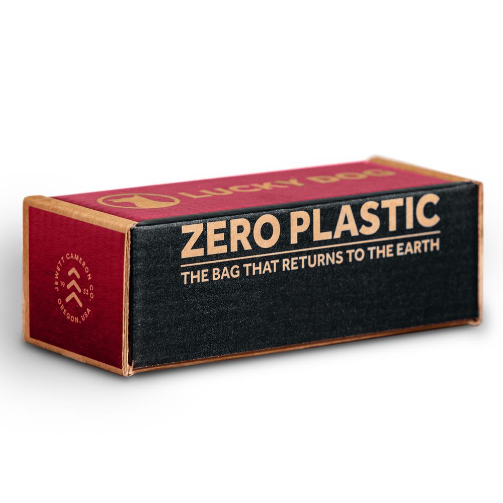 Lucky Dog Zero Plastic Compostable Poop Bags 120 Bags / 10 Rolls