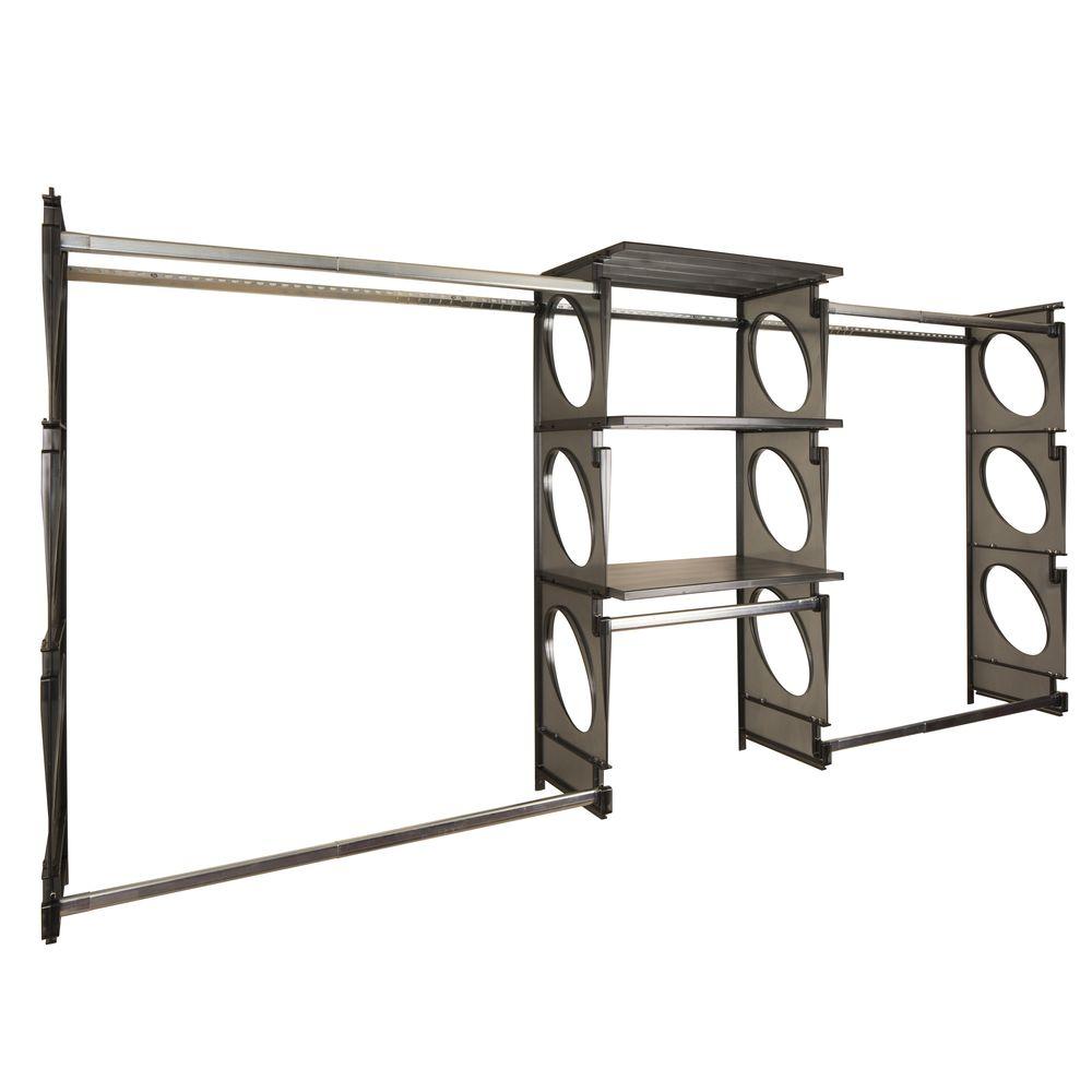 ClosetMaid 4 ft. 8 ft. Laminate Closet Maximizer in White55300 The Home Depot