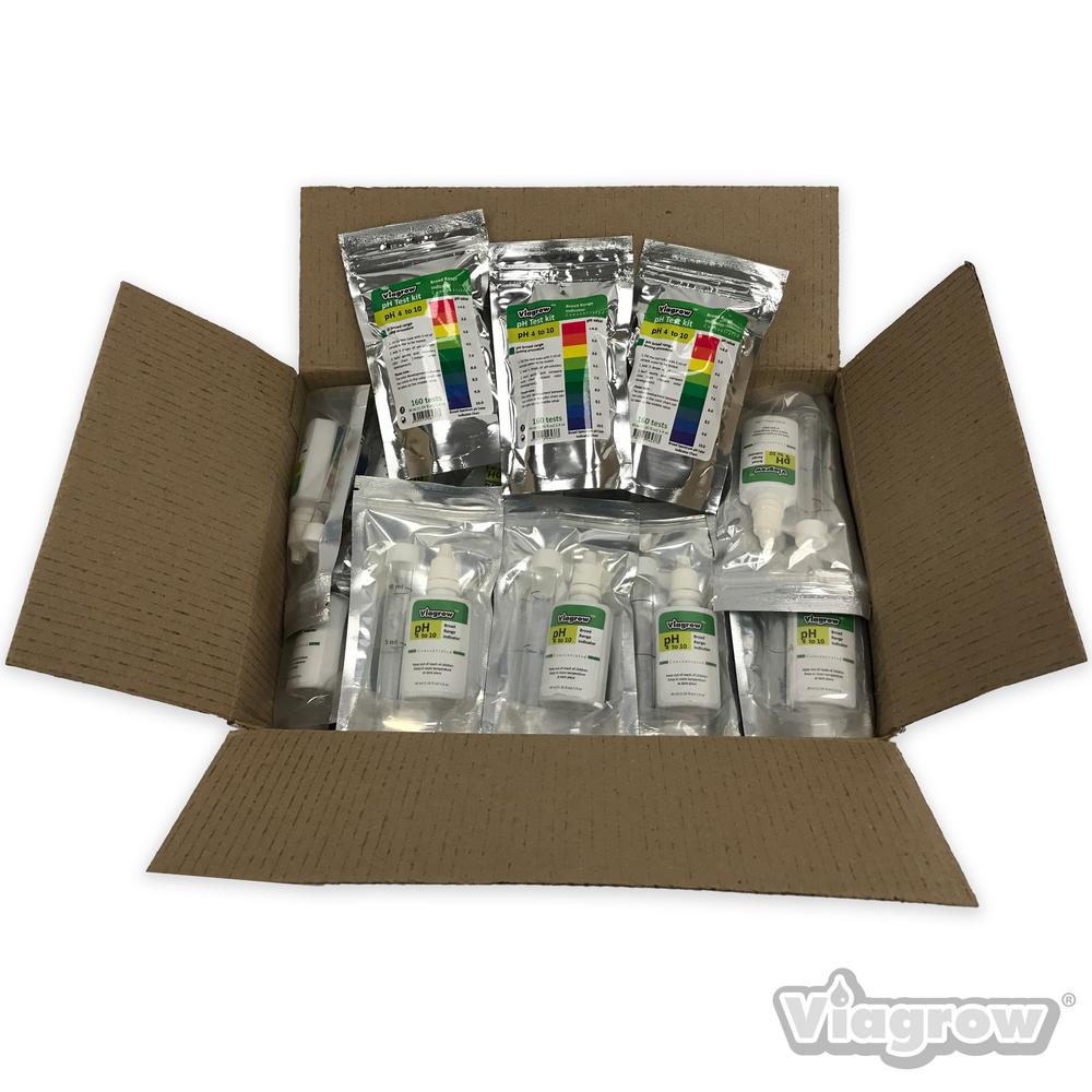 Viagrow 1 oz. pH Test Kit Drops (50Count)VPHTK50 The Home Depot