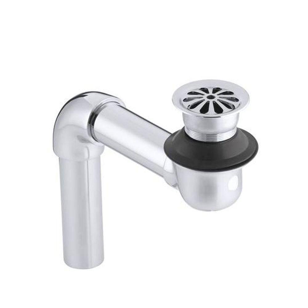 Kohler Offset Grid Drain in Polished ChromeK7131ACP The Home Depot