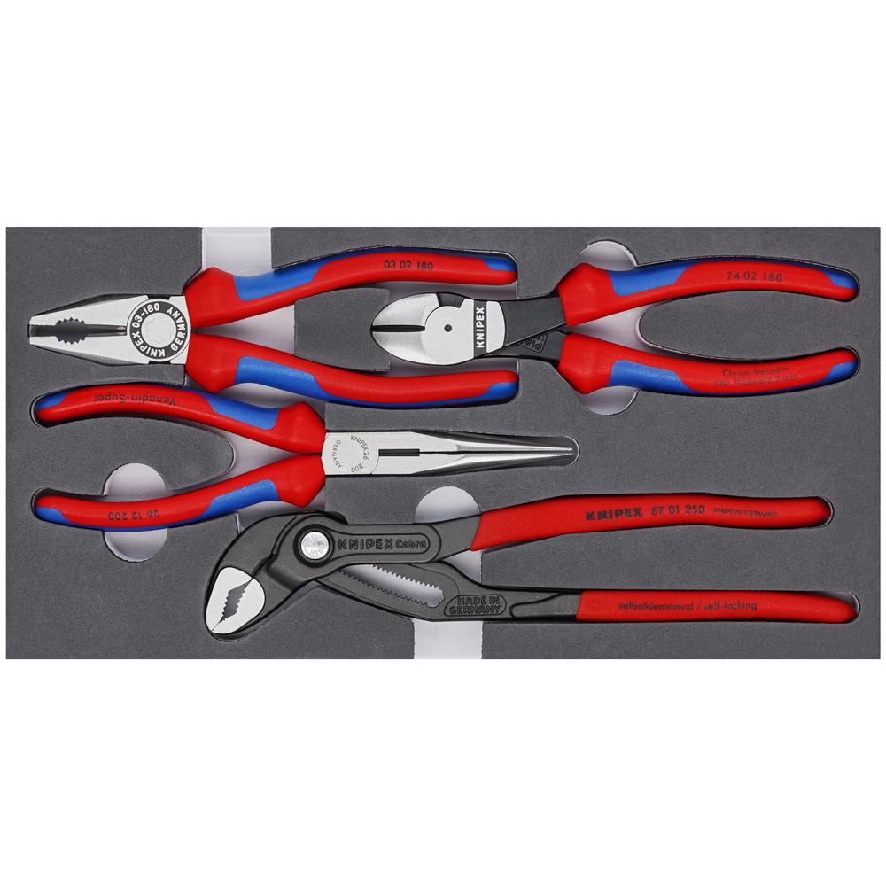 Knipex Pinces-Set Basic 4tlg Mousse de dépôt