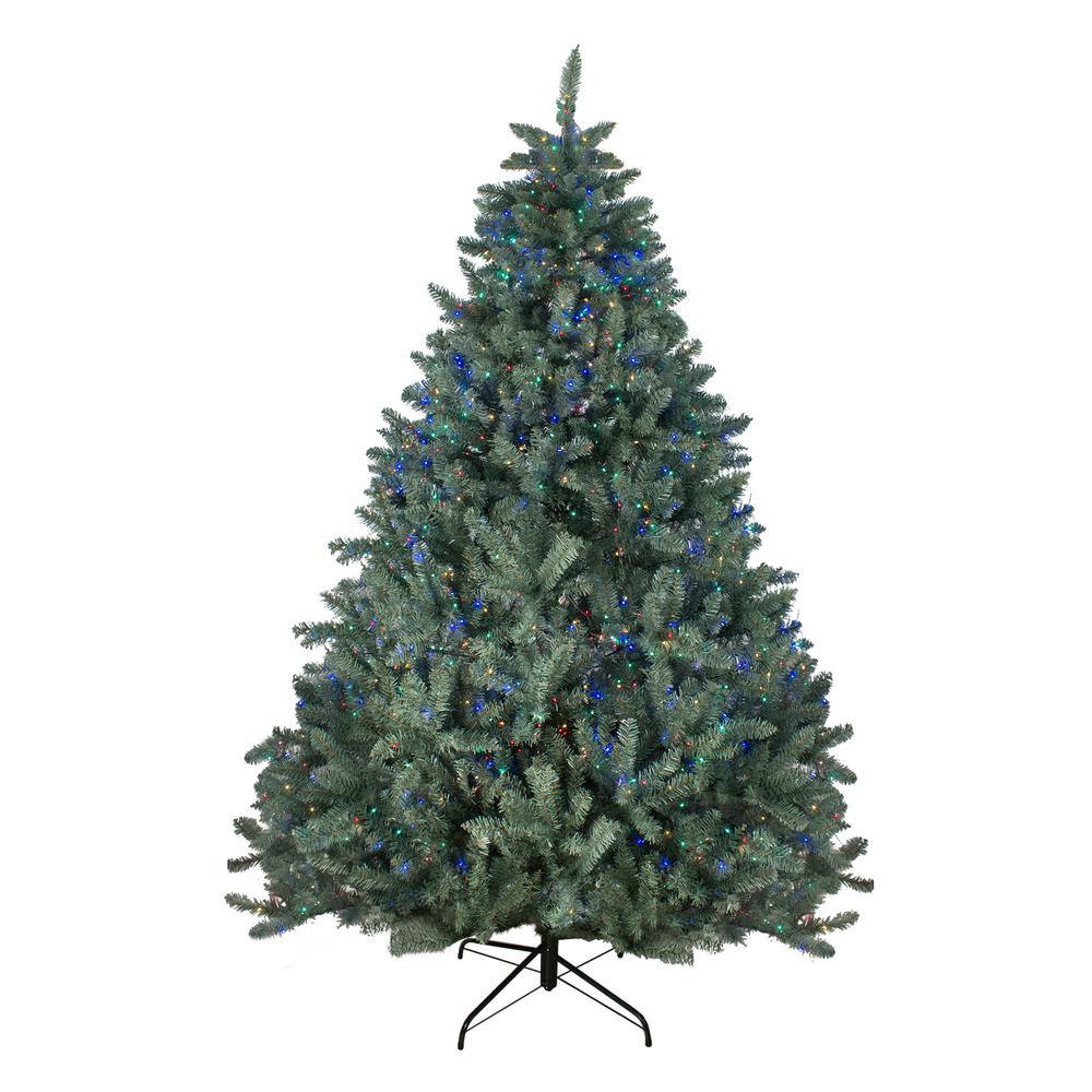 Northlight 7 5 Ft Pre Lit Colorado Blue Spruce Artificial Pre Lit Colorado Blue Spruce Artificial