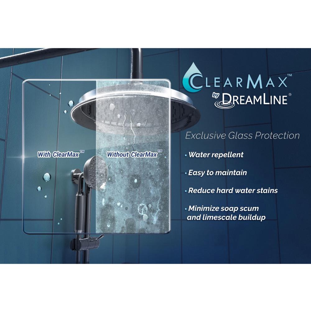 Dreamline Unidoor 28 In X 72 In Frameless Hinged Shower Door In Brushed Nickel Shdr 20287210f 04 The Home Depot