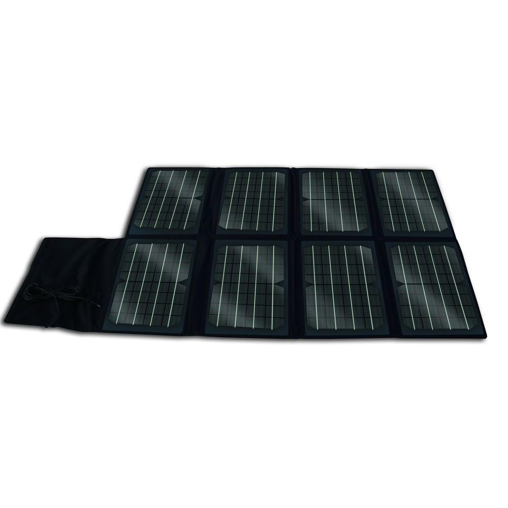 Nature Power 80Watt Folding Monocrystalline Solar Panel for 12Volt