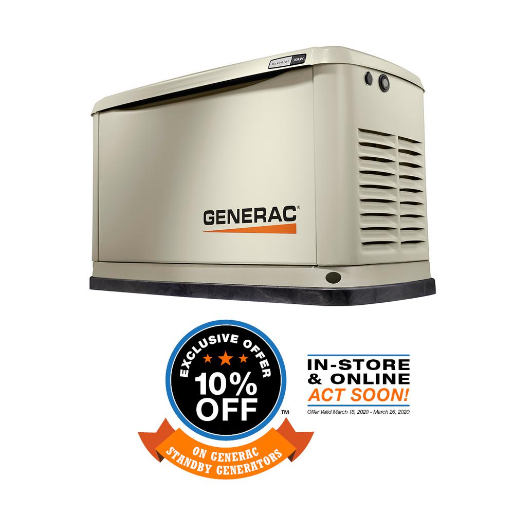 generac standby guardian gas