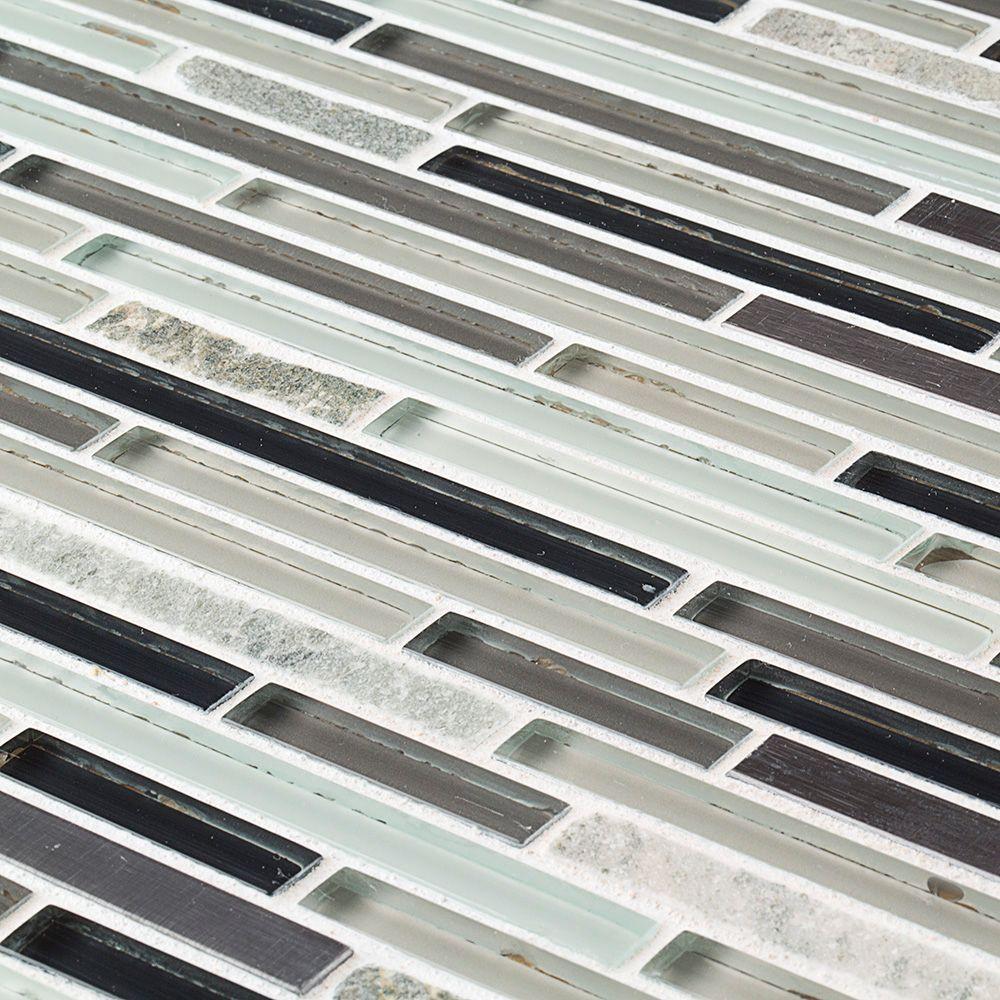 Jeffrey Court Zen Lace Grey 11 75 In X 13 8 Mm Interlocking Textured Glass Stone Metal Mosaic Tile 99570 The Home Depot - How To Cut Glass Stone Metal Mosaic Tile Jeffrey Court Zen Lace Grey 11 75 In X 13 8 Mm Interlocking Textured Glass Stone Metal Mosaic Tile 99570 The Home Depot - How To Cut Glass Stone Metal Mosaic Tile