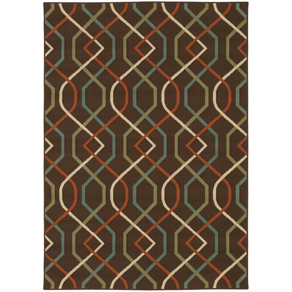 Home Decorators Collection Illusion Brown 6 Ft 7 In X 9 Home Decorators Collection Illusion
