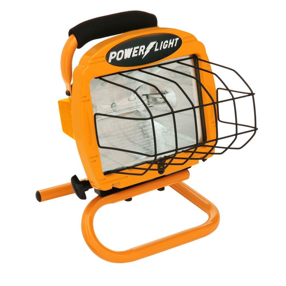 Designers Edge 500 Watt Halogen Work Light L33 The Home Depot Designers Edge 500 Watt Halogen Work Light