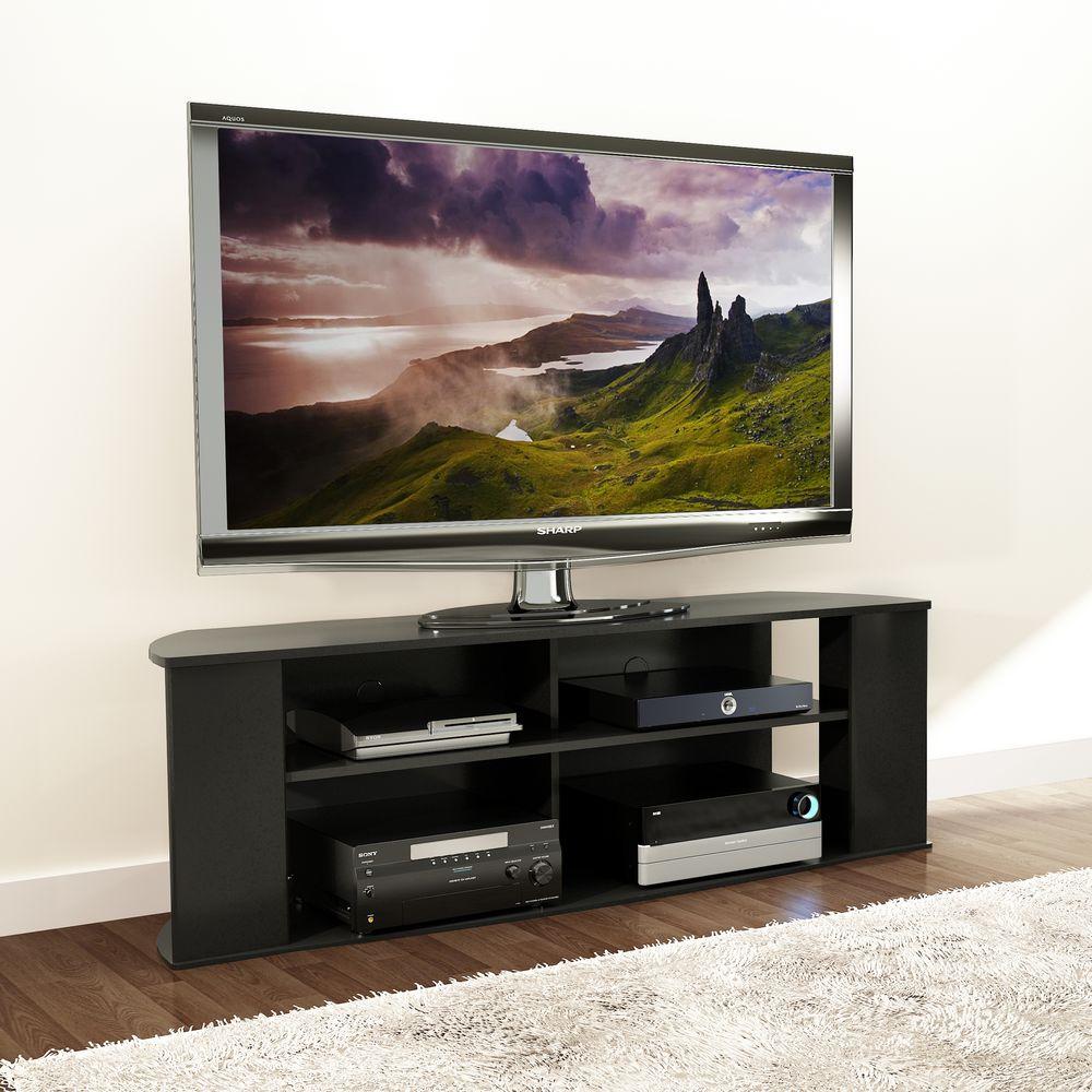 Prepac Essentials Black Storage Entertainment Center Bctg 1101 1 Prepac Essentials Black Storage Entertainment Center Bctg 1101 1 The Home Depot