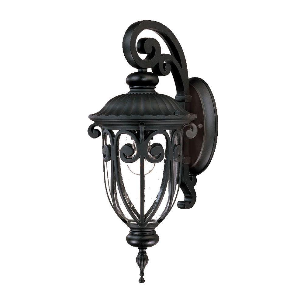 Acclaim Lighting Naples Collection WallMount 1Light Outdoor Matte