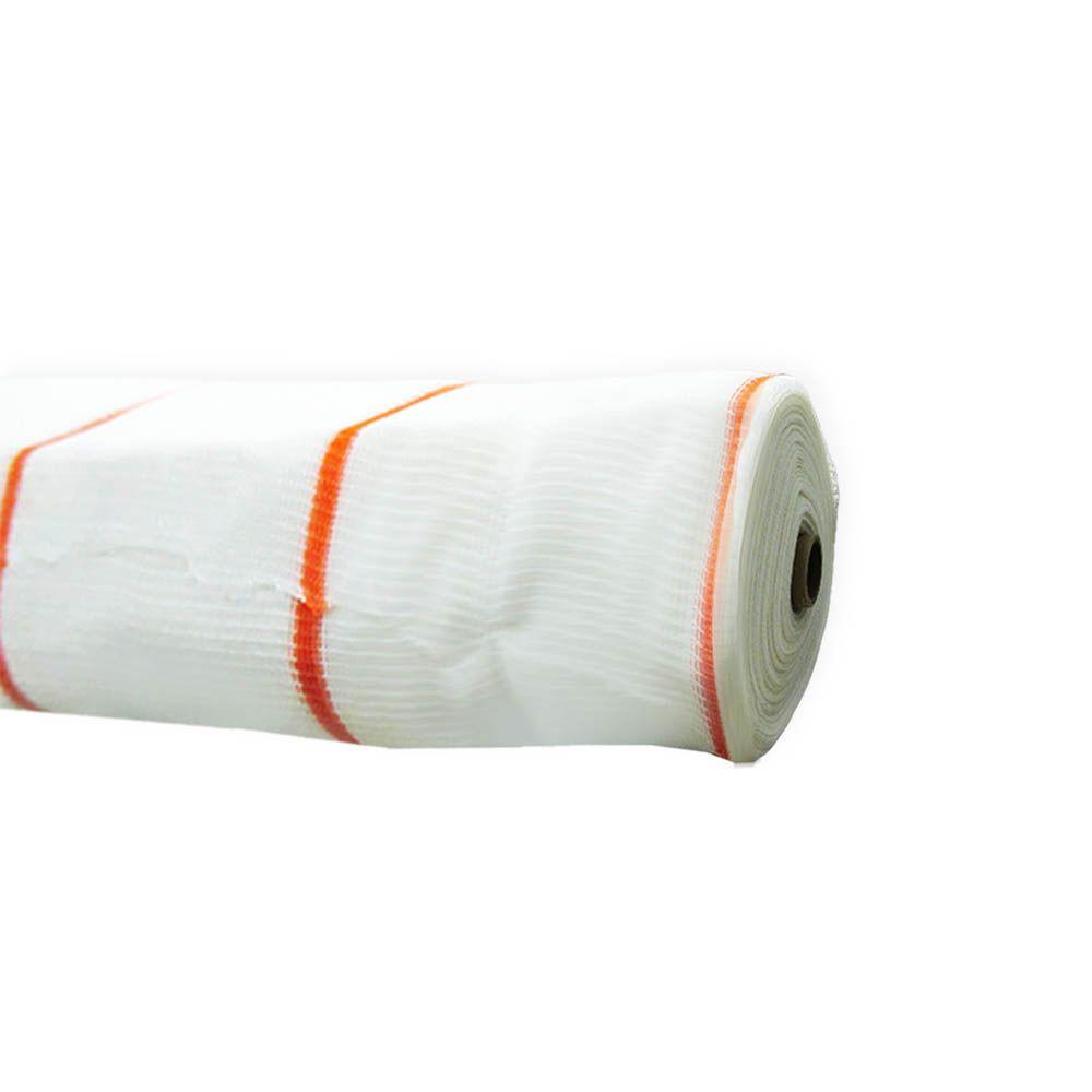 BOEN 8.6 ft. x 150 ft. Fire Resistant White Debris De Fence Debris