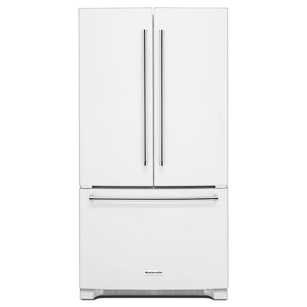 white kitchenaid french door refrigerators krfc300ewh 64_1000