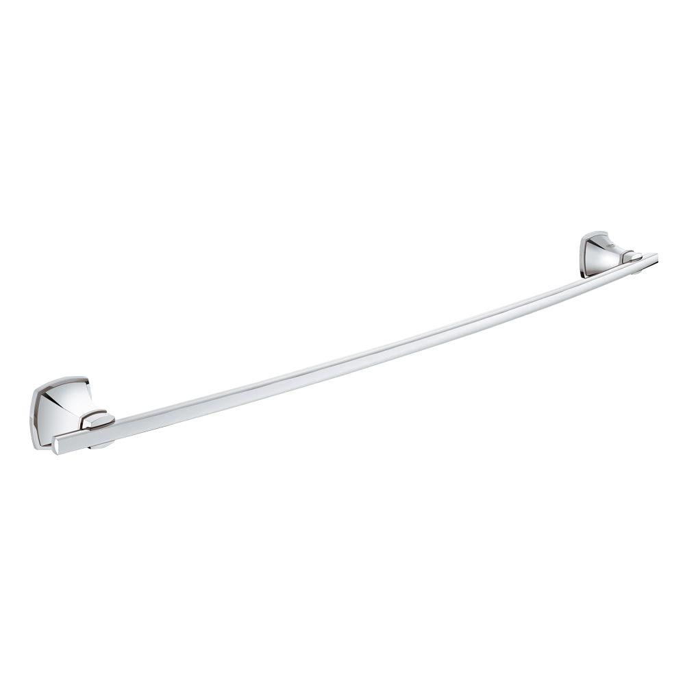 GROHE Grandera 24 in. Towel Bar in StarLight Chrome40629000 The Home