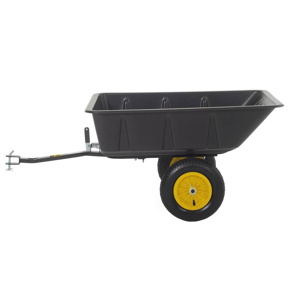 John Deere 450 Lb 7 Cu Ft Tow Behind Poly Utility Cart Lp21935 The Home Depot 9655