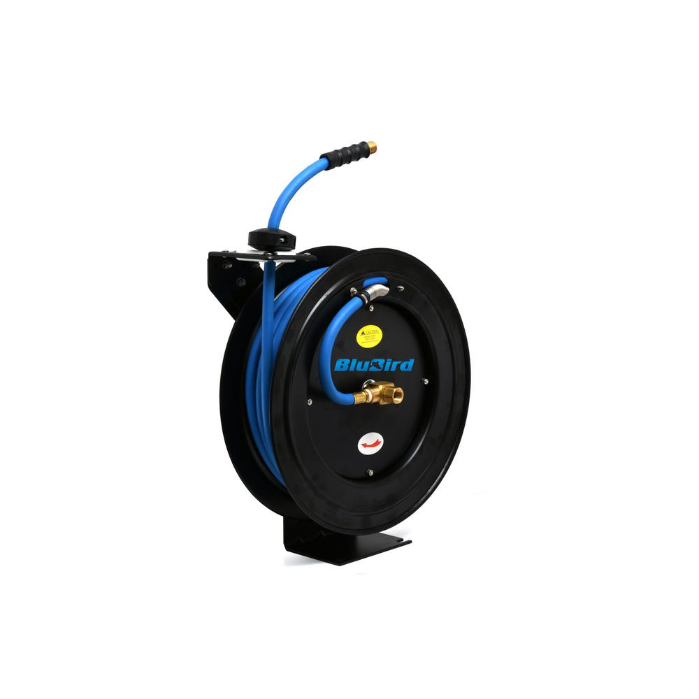 BLUEBIRD 1/2 in. x 25 ft. BluBird Air Hose on ReelBLBBBR1225 The