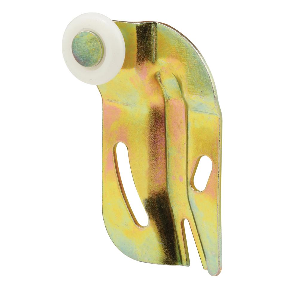 Prime-Line 7//8 in Front-Position Top-Hung Bypass Closet Door Rollers /& Brackets