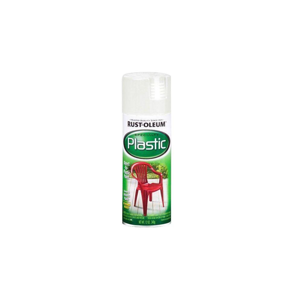 RustOleum Specialty 12 oz. White Paint for Plastic Spray