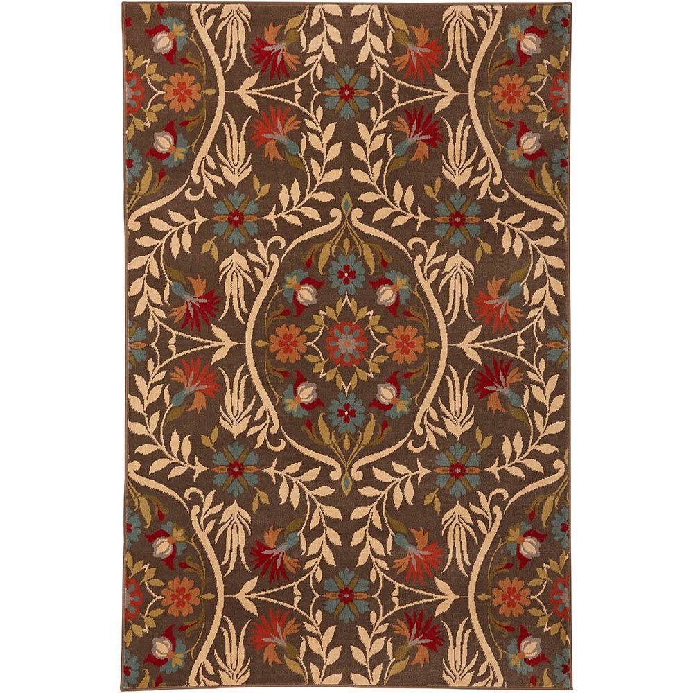 American Rug Craftsmen Amicalola Saddle 10 ft. x 13 ft. Indoor Area Rug ...