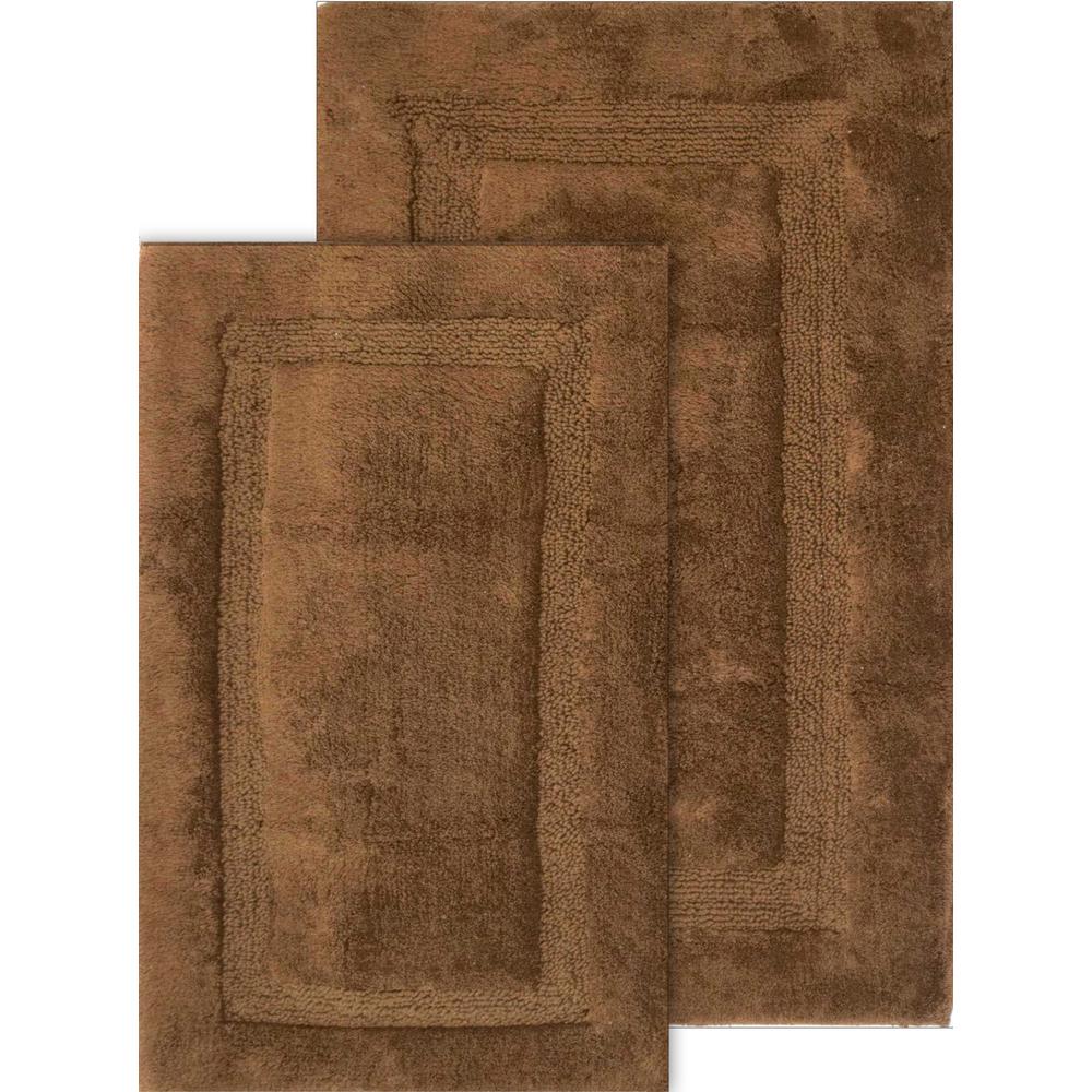 Chesapeake Merchandising Olympia Chocolate 21 In X 34 In And 24