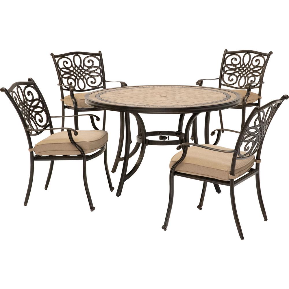 Round Aluminum Patio Dining Sets Patio Dining Furniture The