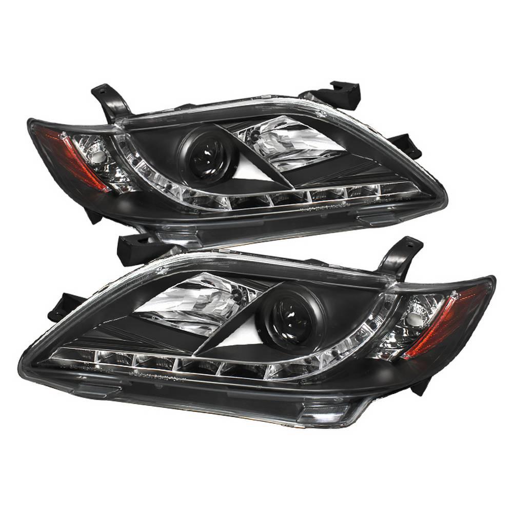 Spyder Auto Toyota Camry 07-09 Projector Headlights - DRL - Black ...