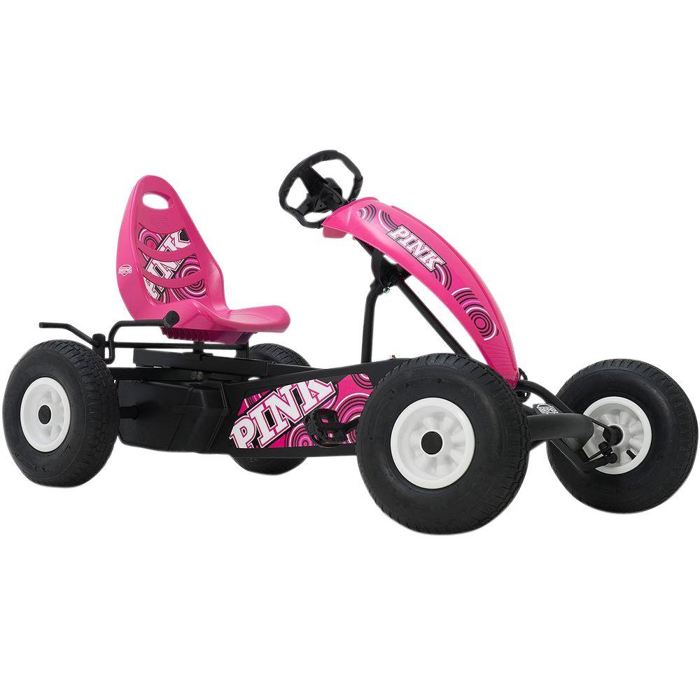 pink pedal go kart