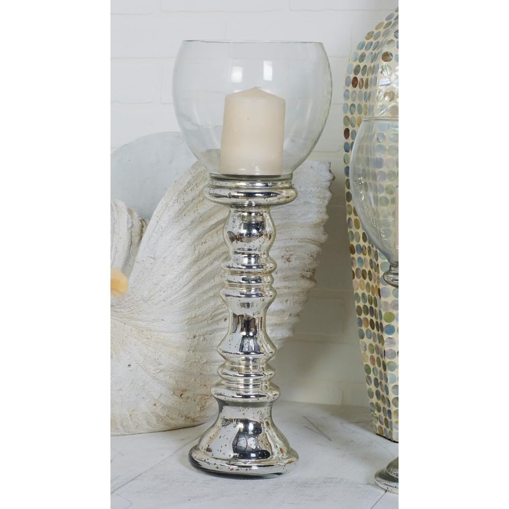Glass Hurricane Lamp Candle Holders Design Ideas Silver Finished Glass Hurricane Lamp Candle Holder 24639 The Home