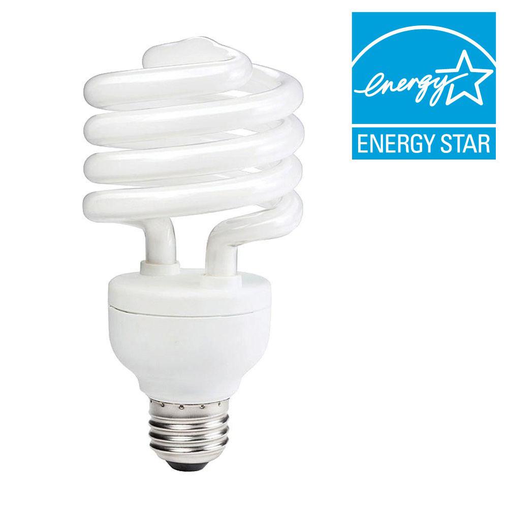 Philips 100 Watt Equivalent Cfl Light Bulb Daylight 5000k Spiral Philips 100 Watt Equivalent Cfl Light Bulb Daylight 5000k Spiral 6