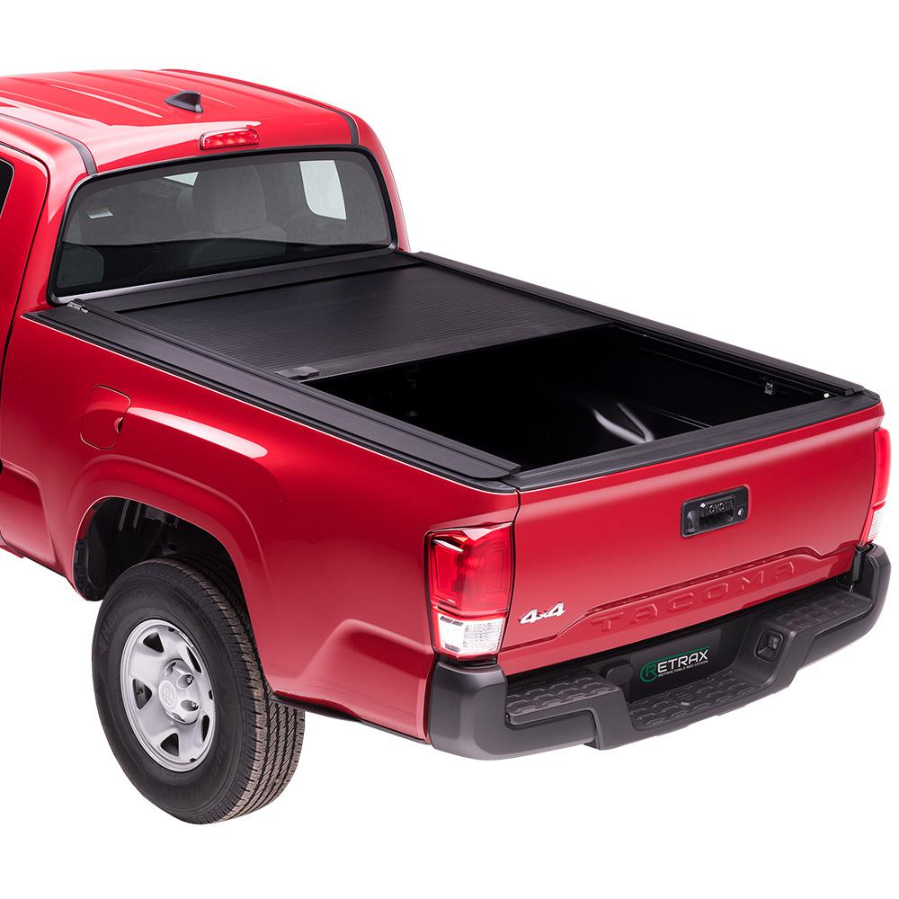 Retrax One Mx Tonneau Cover 07 19 Toyota Tundra Crewmax 5 6 Bed W Deck Rail System W Out Stake Pockets 60841 The Home Depot