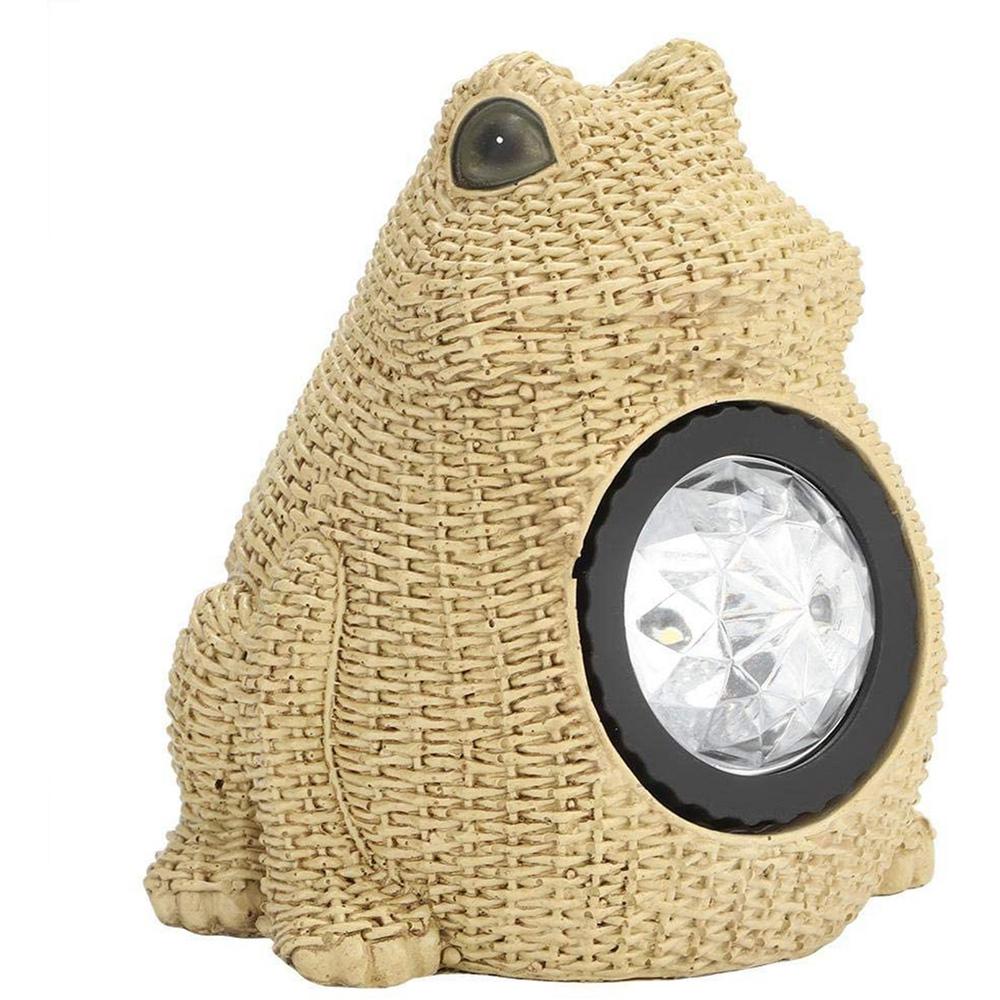 LIGHTSMAX Solar Outdoor White LED Animal Light Decoration for Garden Patio Pathway PartyFSLA62