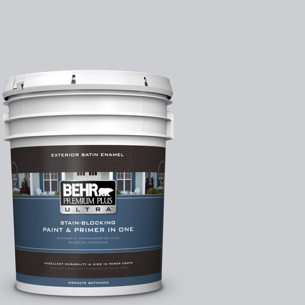 BEHR Premium Plus Ultra 5gal. 760E2 Manhattan Mist Satin Enamel