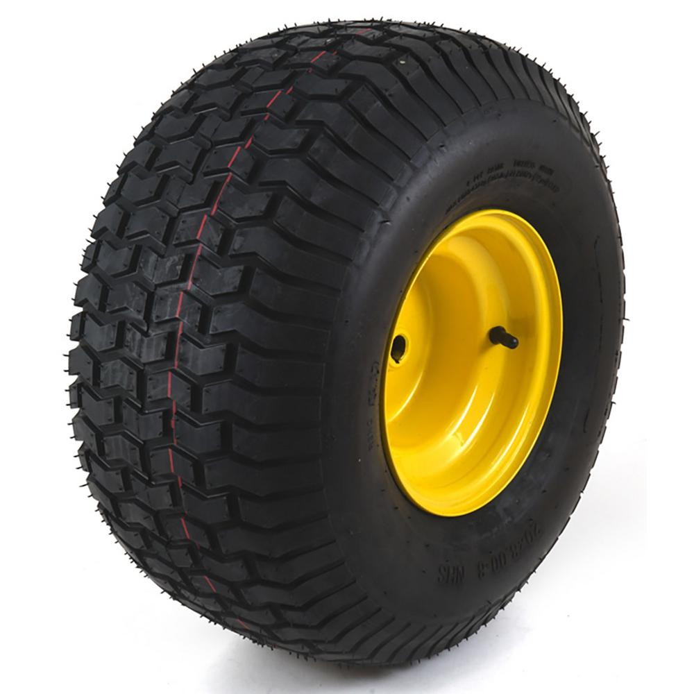 Arnold 20 In X 8 In Rear Wheel Assembly With Turf Saver Tread For