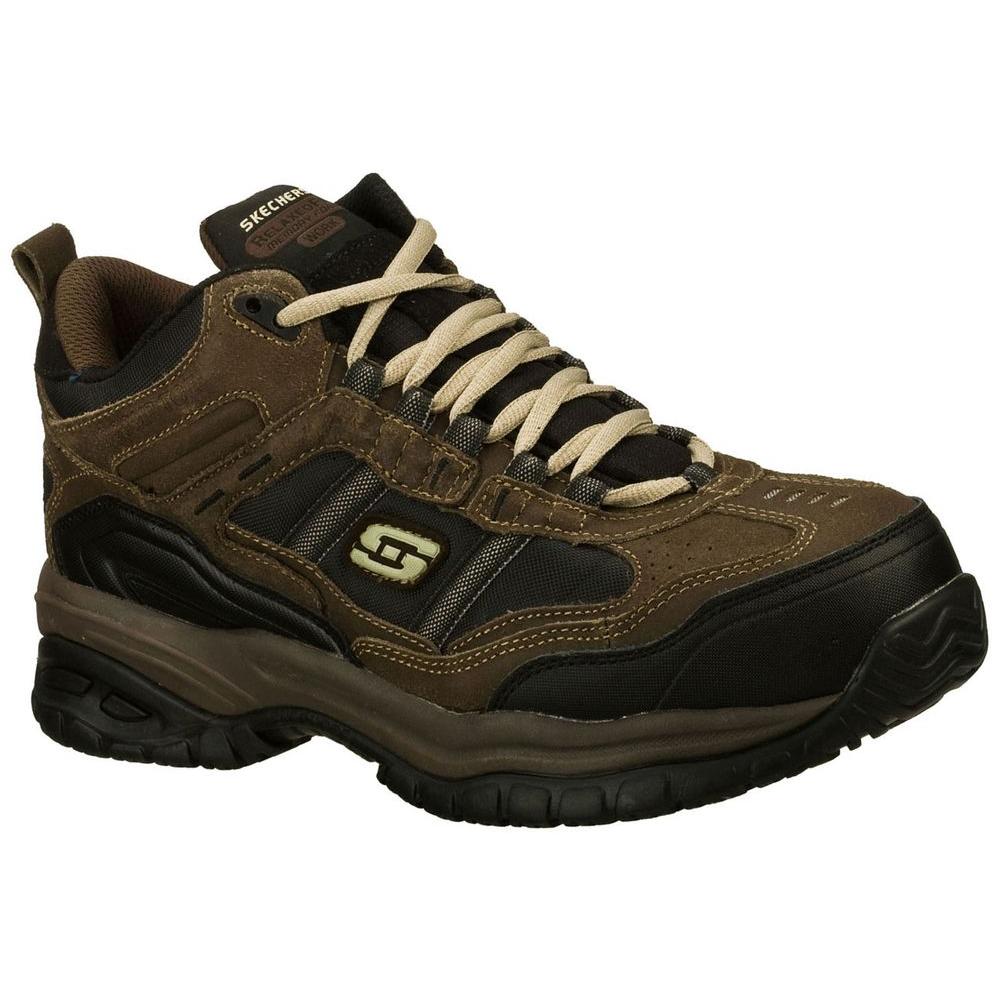 steel toe skechers tennis shoes