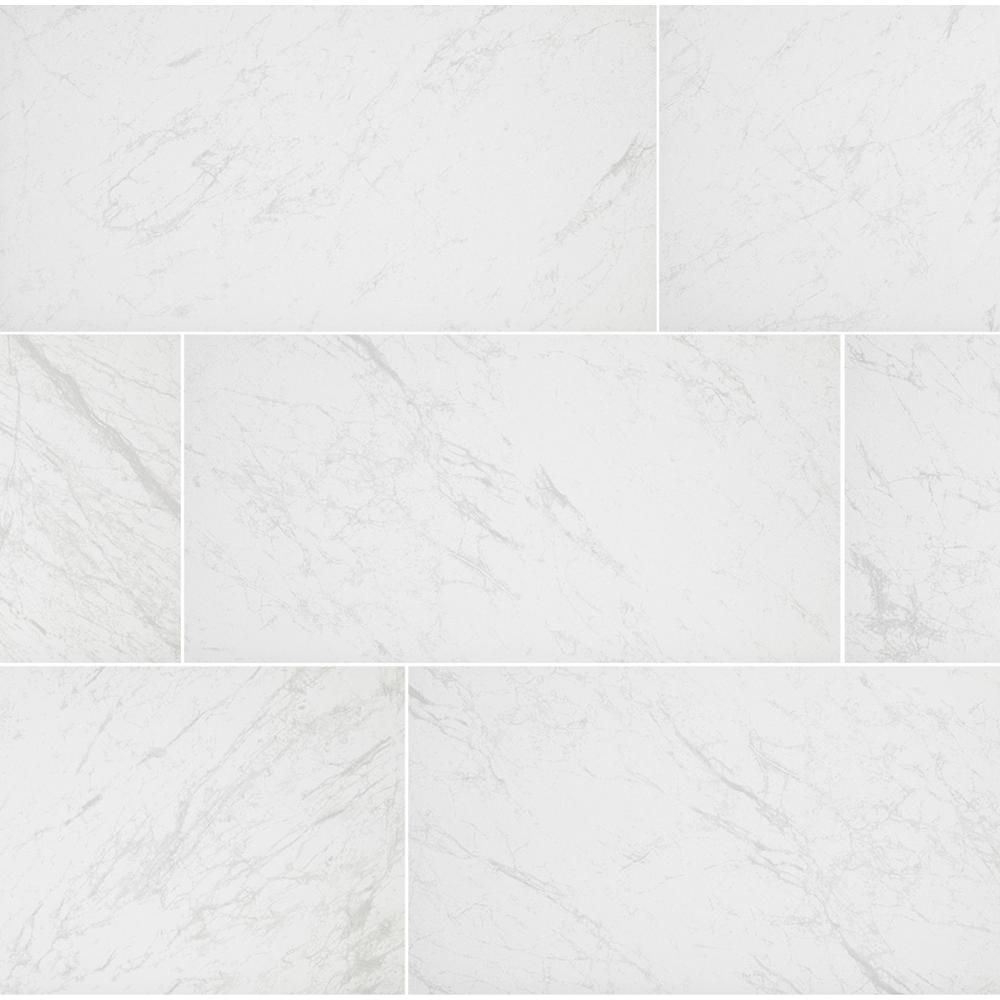 Florida Tile Brilliance White Rectified 12 in. x 24 in.